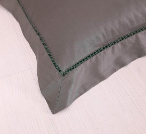 Постельное белье "Sofi de Marko" Изольда (кофе) Сатин ДеЛюкс, Евро