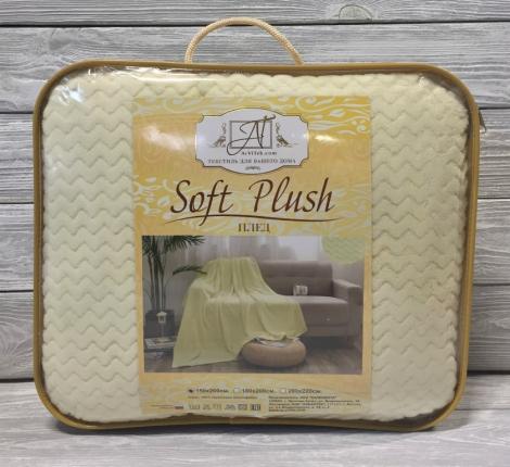 Плед AlViTek "SOFT PLUSH" 200/013-sp акриловая микрофибра, 200х220