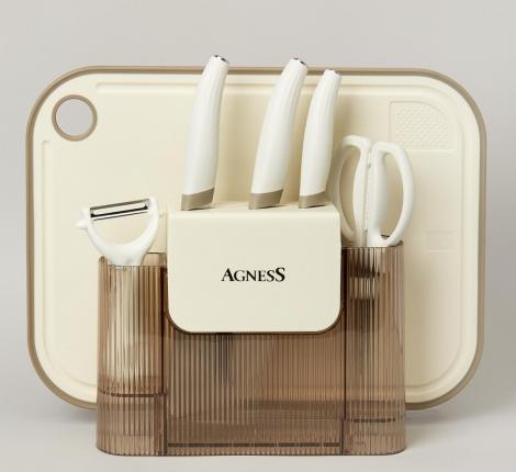 НАБОР КУХОННЫХ ПРЕДМЕТОВ 7ШТ ЦВЕТ АЙВОРИ