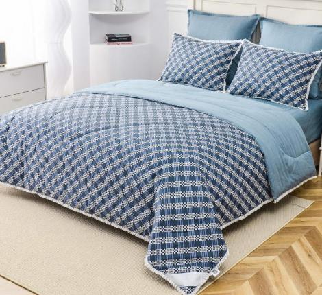 Постельное белье с одеялом "Sofi de Marko" Бернадетт №89 Сатин, 1,5 спальный