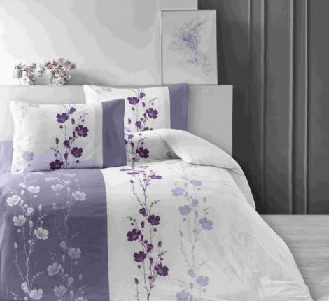 Постельное белье EFOR RANFORCE "FLORAL- VIOLET", 1.5 спальный