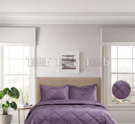 Покрывало велюровое "ROMANCE" XH V6 39, 230х250 (50х70-2шт.)