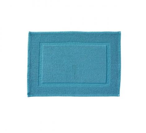 Коврик для ванной "Blanc des Vosges" COMORES CELADON 50х60, бирюзовый
