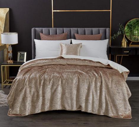 Плед "Sofi de Marko" Ундина (беж) Бархат, 160х220