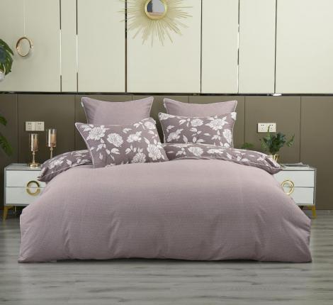 Постельное белье "Kazanov.A." Эстель (мокко) Сатин, Евро