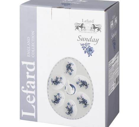 Блюдо для 6 яиц "SUNDAY", 20,5*16*8 см