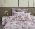 Постельное белье с одеялом "Kazanov.A." Хиллари (пыльная роза) Велюр/Egypt Cotton, Семейный
