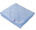 Одеяло легкое "Лебяжий пух" 172х205 (голубой)