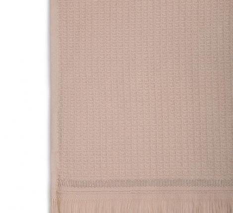 Комплект вафельно-махровых полотенец Luxberry "IRIS" (30x50,50x100,70x140), мокко