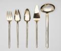 Набор столовых приборов для сервировки "STICK SERVING SET" CHAMPAGNE, 5 предметов