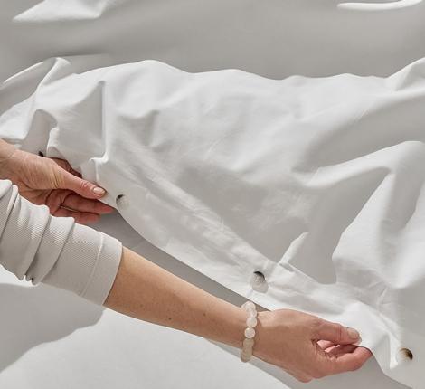 Постельное бельё Luxberry "ВЕЧЕРНИЕ СТРЕКОЗЫ" перкаль/лён, 1,5 спальный