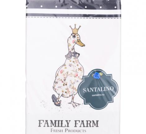 Фартук с пропиткой "FAMILY FARM" 60х70 см, белый