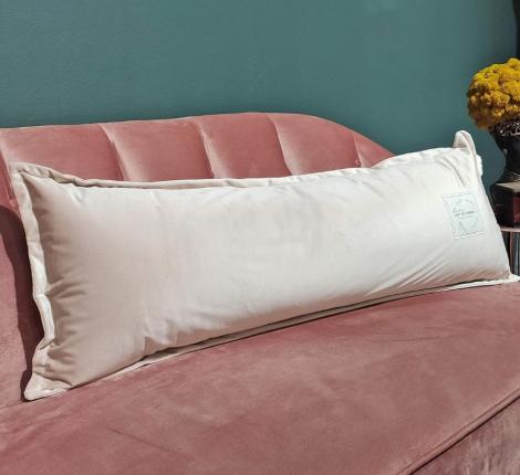 Подушка декоративная "Sofi de Marko" Джереми (персик) Велюр, 32х90