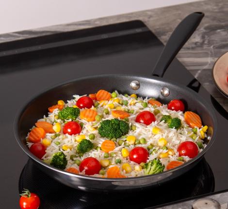 Сковорода AGNESS "IRON CHEF", диаметр 26 см