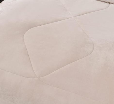 Постельное белье с одеялом &quot;Sofi de Marko&quot; Энрике (крем) Велюр, 1,5 спальный