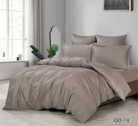 Постельное белье "Valtery" OD-74 Страйп Сатин, 2 спальный
