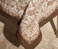Скатерть с пропиткой SANTALINO "ROYAL GARDEN" 140х300 см, белый