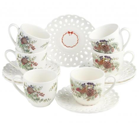 Чайный набор "CELEBRATION" на 6 персон, 12 предметов