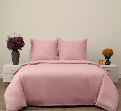 Постельное белье "Siberia" Сэнди (пепел роза) Ранфорс, Евро (70х70)