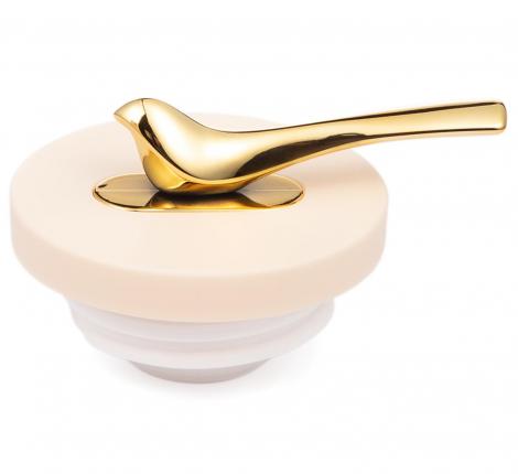 Термос со стеклянной колбой (с клапаном) "AGNESS" 734-200, 950 мл