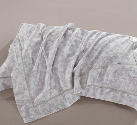 Постельное белье "Asabella" 2326-6 Сатин ДеЛюкс, Евро