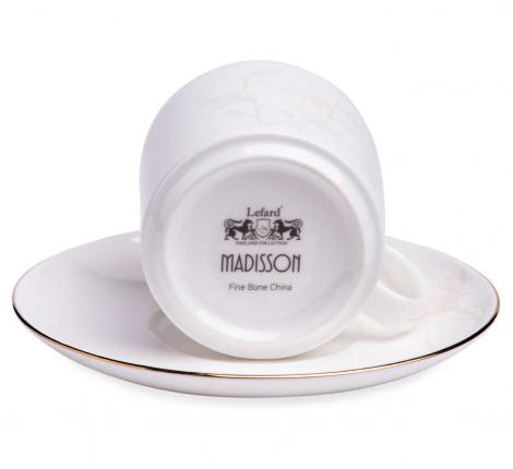 Чайный набор "МЕДИССОН" на 4 персоны, 8 предметов (270 мл)