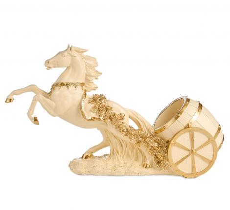 Подставка под бутылку "ЛОШАДЬ", 40,5*13,8*21 см