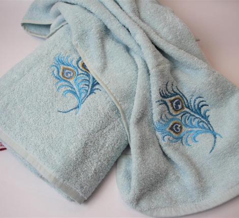 Набор махровых полотенец &quot;KARTREKS&quot; 2шт (50х90, 70х140) ROMANTIK 57.020