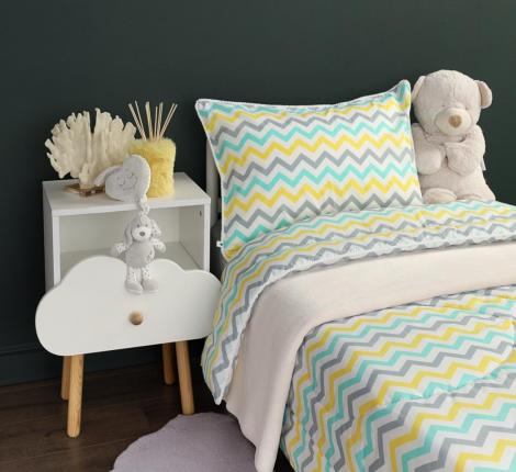 Постельное белье с одеялом "Siberia" Happy №5, 1,5 спальный