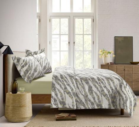 Постельное белье с одеялом "Asabella" 2283-OSPS Фланель, 1,5 спальный