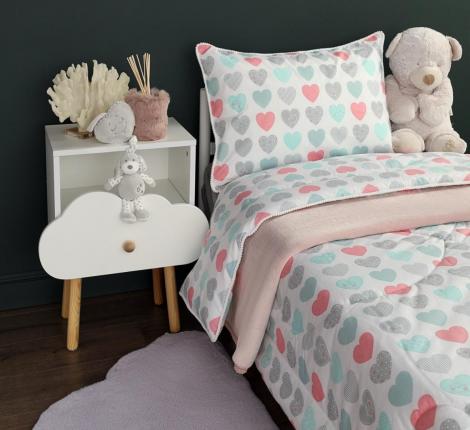 Постельное белье с одеялом "Siberia" Happy №7, 1,5 спальный