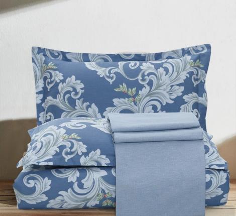 Постельное бельё "KARTEKS" Сатин печатный КВ-579, 2 спальный