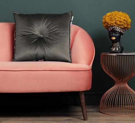 Подушка декоративная "Sofi de Marko" Вивиан (антрацит), 55х55