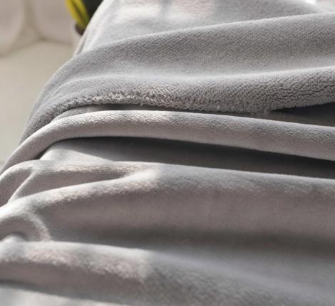 Плед "Sofi de Marko" София (серая1) Велсофт, 160х220