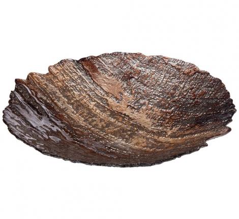 Блюдо "CROWN" BROWN, диаметр 30 см