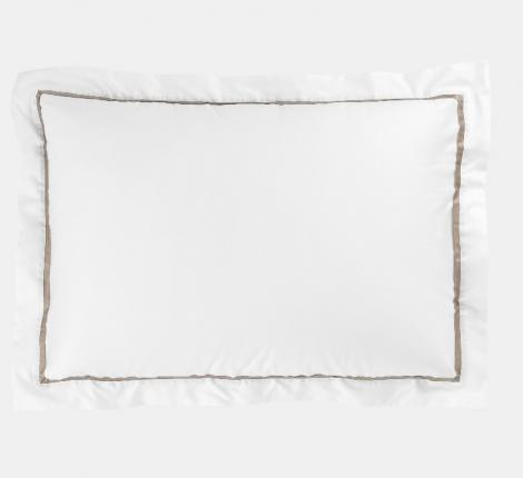 Наволочка с узкой отделкой "ALPINE CARAMEL BEIGE ALLURE GRASS" Мако-Сатин, 50х70 (2шт)