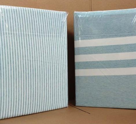 Простыня на резинке "OXYGEN", 90х200 (ментол)