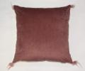 Наволочка декоративная "Sofi de Marko" Жасмин (пепел роза) Велюр, 45х45 