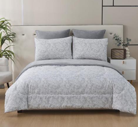 Постельное белье с одеялом "Sofi de Marko" Роберто №36 Велюр/Сатин, Евро