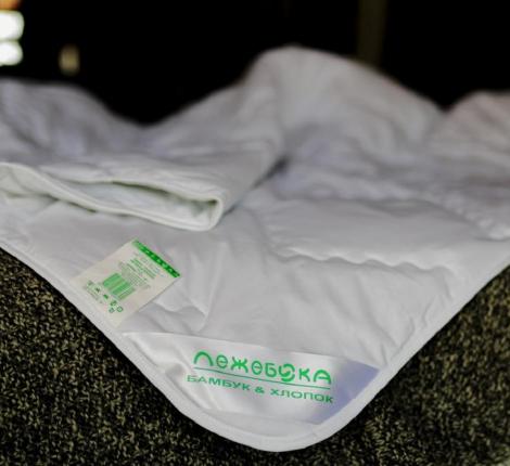 Одеяло лёгкое Лежебока "БАМБУК и ХЛОПОК", 172х205