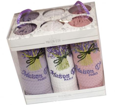 Комплект кухонных полотенец Maison D'or "BUKET" 50х70-6шт, мультиколор