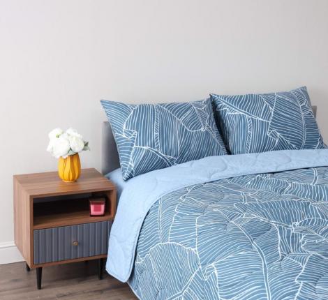 Постельное белье с одеялом "Siberia" Мелвин №9 Ранфорс, Семейный