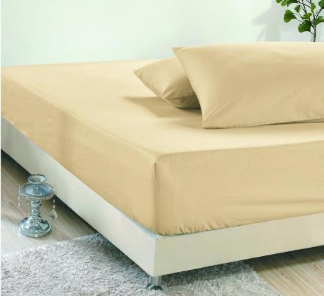 Простынь сатин на резинке (PRC-R-54), 140x200