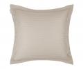 Наволочка "Sofi de Marko" Моне (бежевый) Страйп Сатин, 70х70 с ушками 5см (1 шт.)