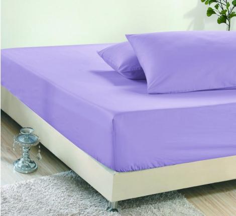 Простынь сатин на резинке (PRC-R-56), 90x200