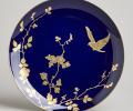 Набор закусочных тарелок 2 шт. "GOLDEN BIRDS", диаметр 22 см