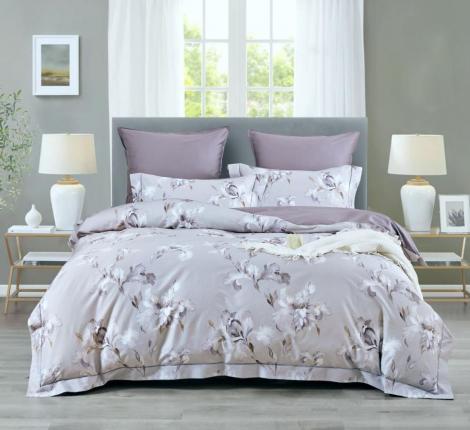 Постельное бельё "Asabella" 2391-7 Мако-Сатин, Семейный