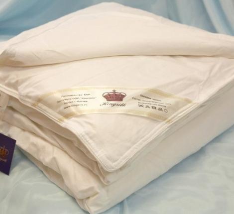 Одеяло шёлковое Elisabette Элит всесезонное, 150x210 (белый)