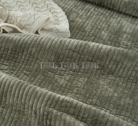 Покрывало велюровое "ROMANCE" JOY JH-01 Green, 220х240