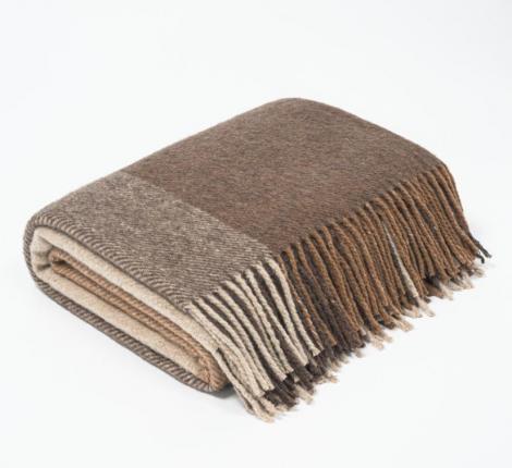 Плед шерсть мериноса Valtery PS-43 (100% шерсть), 150x200